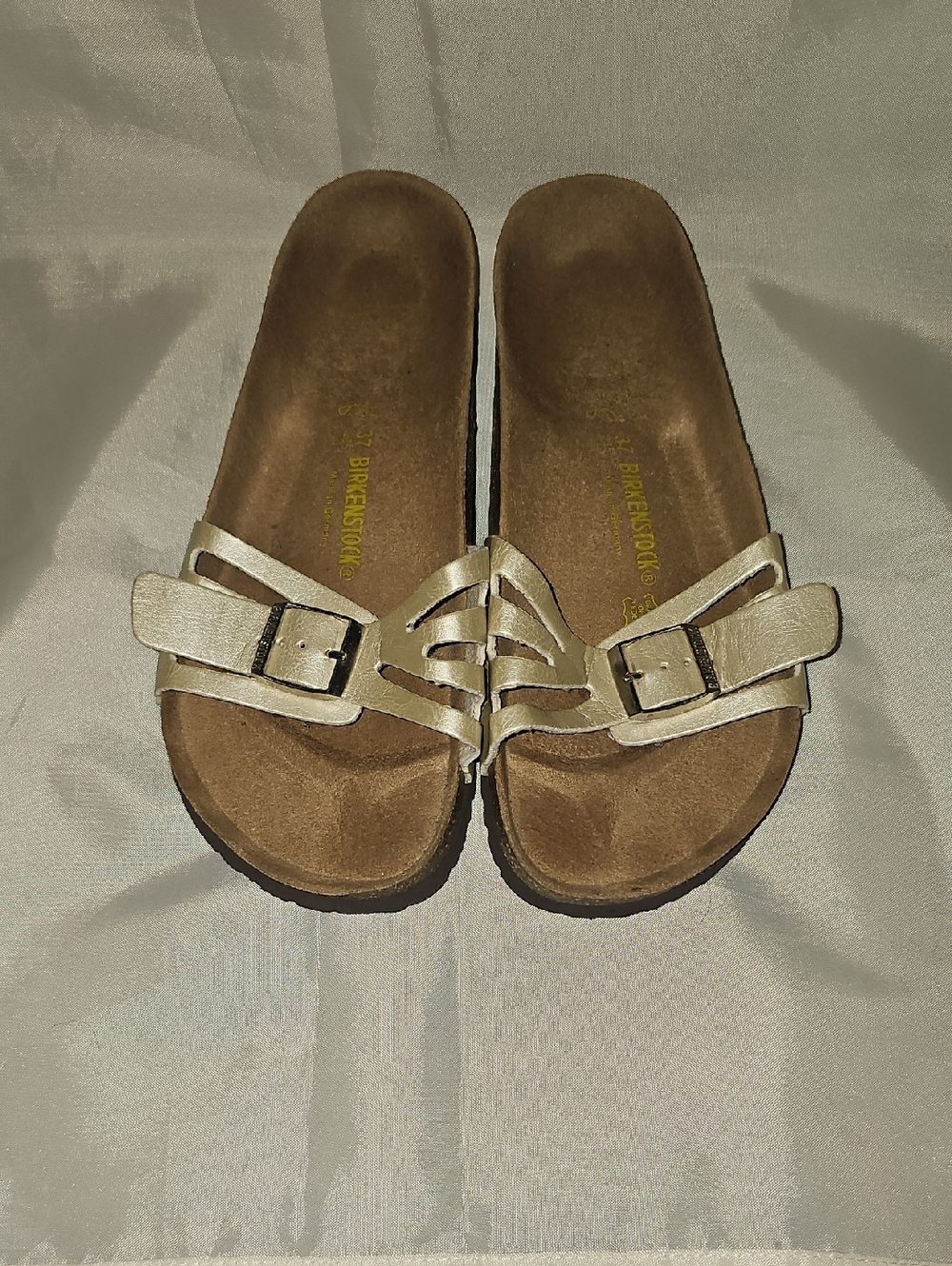 Birkenstock Molina Single Strap Sandals Slides Women's Size 37